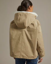 Load image into Gallery viewer, Parka Blended Cotton/Rabbit/Fox - Sable/Ivoire
