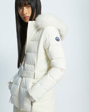Load image into Gallery viewer, Jacket Skiwear Fabric/Lg Hair Lamb - Snow
