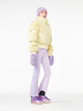 Load image into Gallery viewer, Furry Ski Jacket - Pastel Yellow
