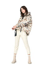Load image into Gallery viewer, Oversized Down Half Zip - Leopard Camo

