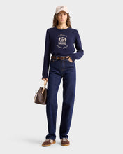 Load image into Gallery viewer, Bristol Sweater  - Navy Cream
