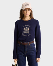 Load image into Gallery viewer, Bristol Sweater  - Navy Cream
