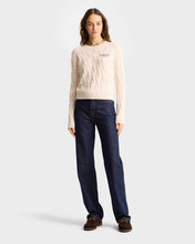 Load image into Gallery viewer, Faubourg Crewneck  - Cream Chocolate
