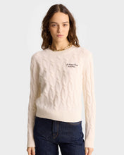 Load image into Gallery viewer, Faubourg Crewneck  - Cream Chocolate
