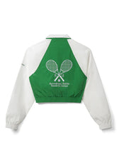 Load image into Gallery viewer, The Billie Nylon Quarter Zip - White Saga
