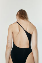 Load image into Gallery viewer, Leme Asymmetric One Piece  - Black
