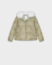 Load image into Gallery viewer, Down Jacket Skiwear Fabric/Lg Hair Lamb - Monogramme/Veti
