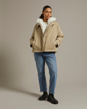 Load image into Gallery viewer, Parka Blended Cotton/Rabbit/Fox - Sable/Ivoire
