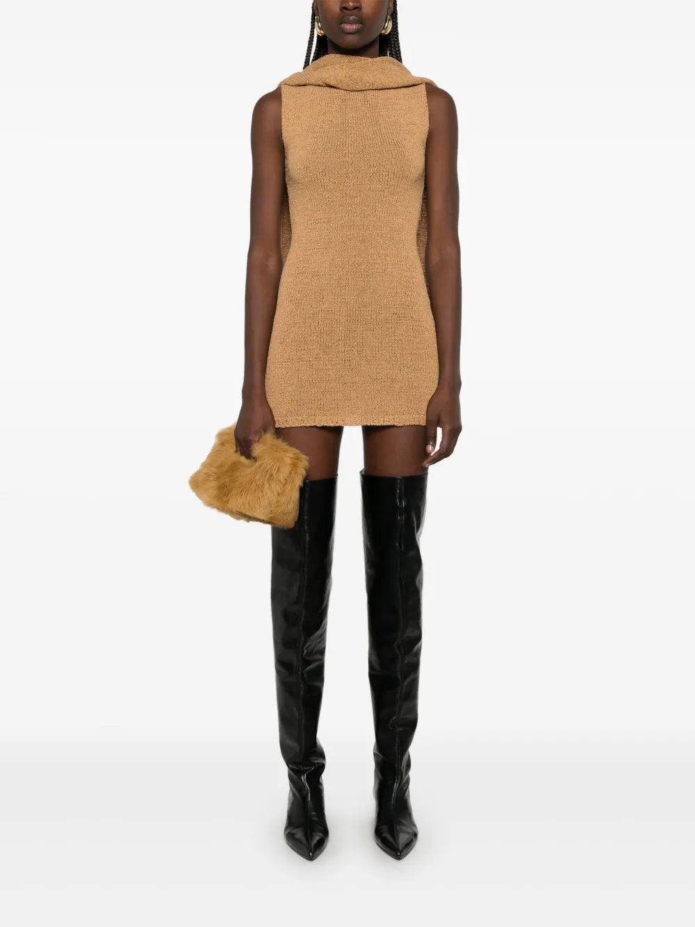 Elio Dress  - Burnt Orange