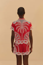 Load image into Gallery viewer, Red Palm Trees Short - Red

