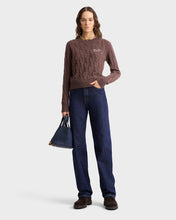 Load image into Gallery viewer, Faubourg Crewneck  - Chocolate Cream
