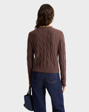 Load image into Gallery viewer, Faubourg Crewneck  - Chocolate Cream
