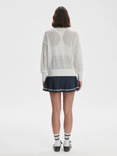 Load image into Gallery viewer, Aurora Half Zip Knit  - White
