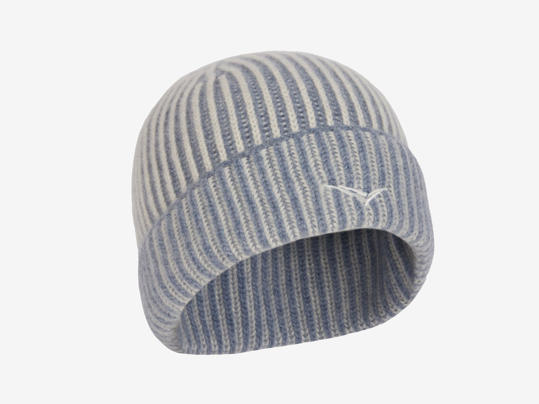 Dinghy Beanie Knitwear - Blue Grey