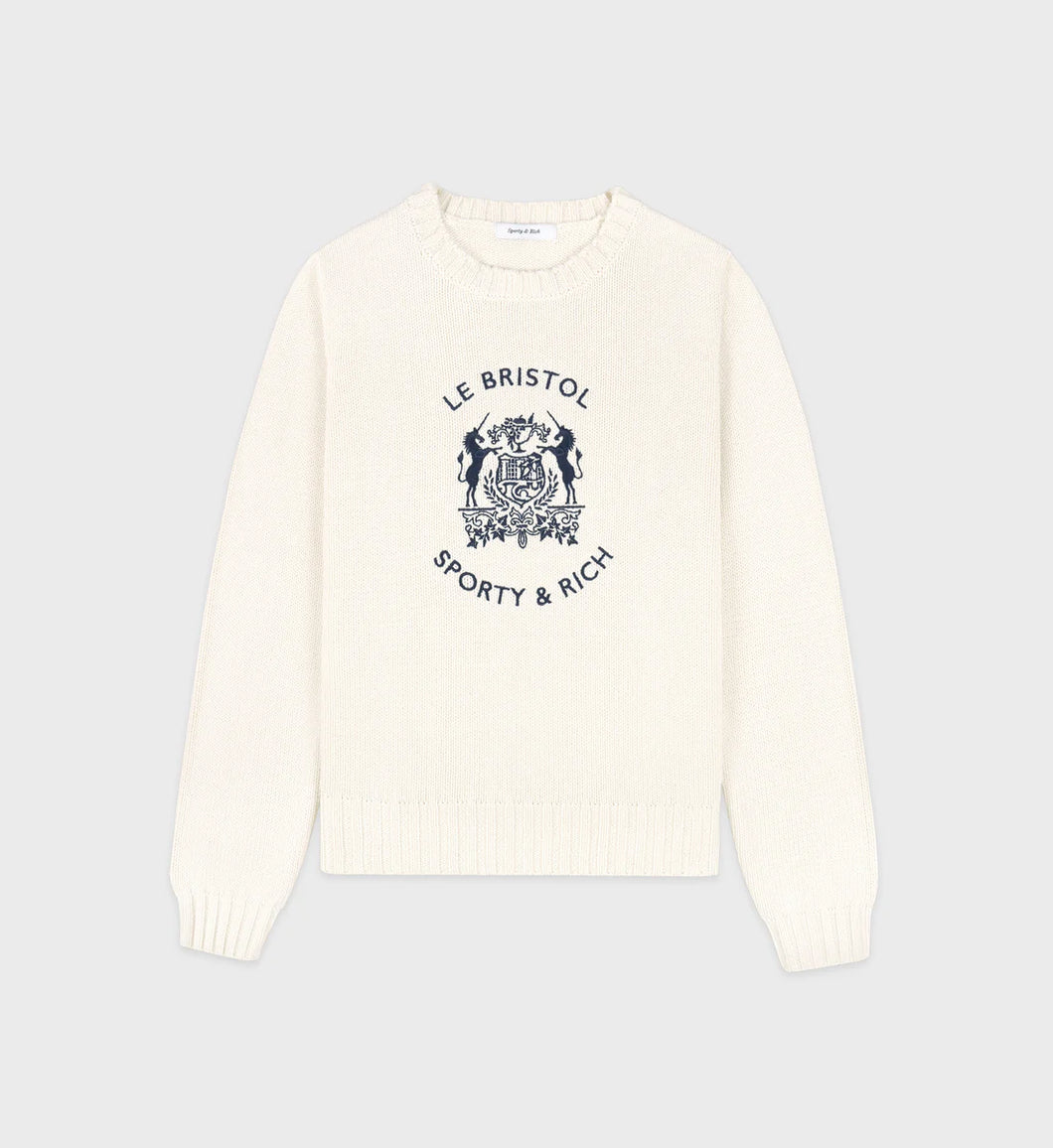 Bristol Sweater  - Cream Cream