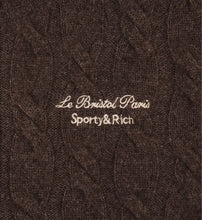 Load image into Gallery viewer, Faubourg Crewneck  - Chocolate Cream
