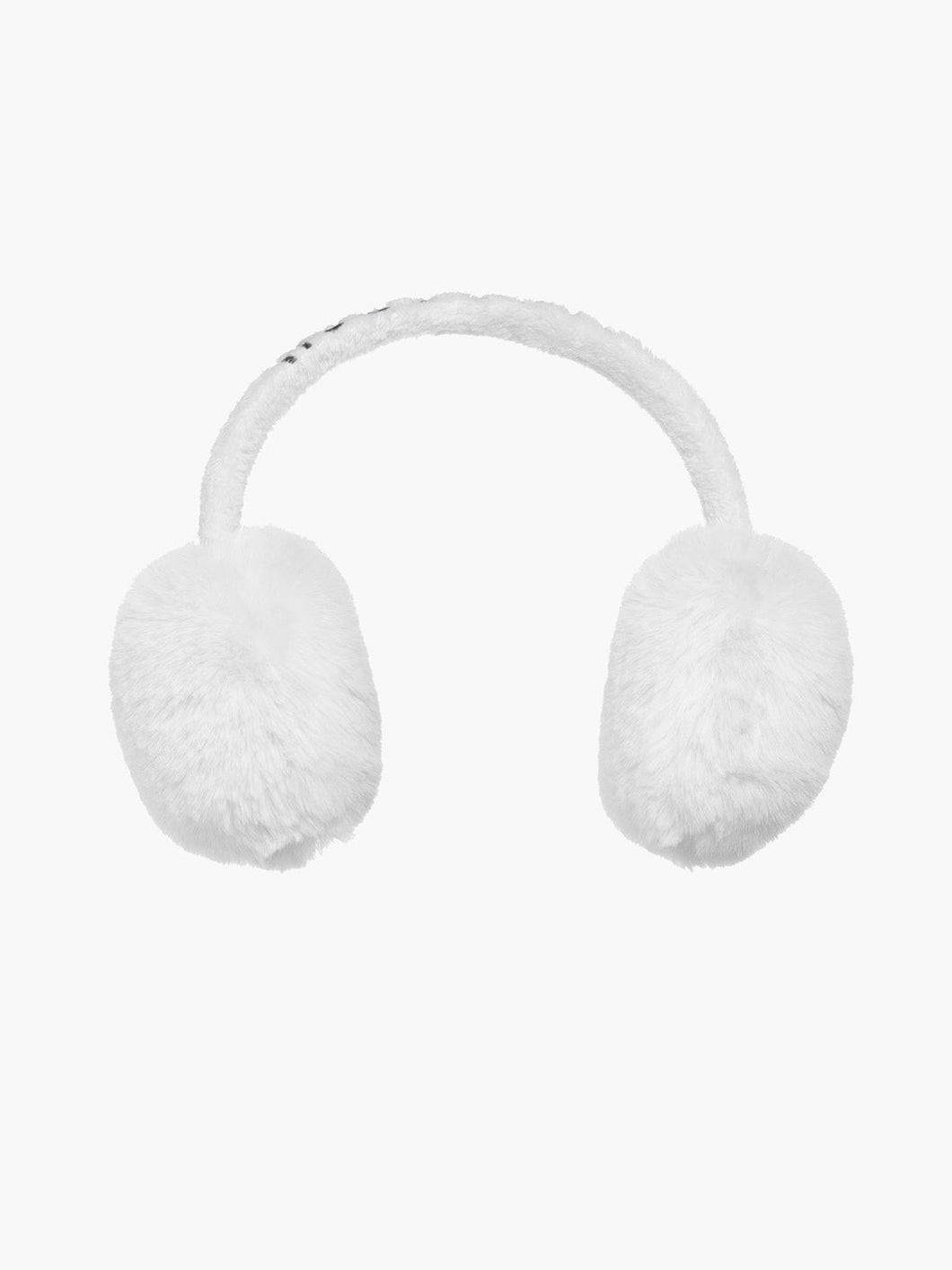 Fluffy Earwarmers Faux Fur - White