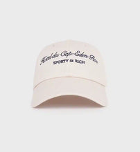 Load image into Gallery viewer, Hotel Du Cap Cursive Hat  - Cream
