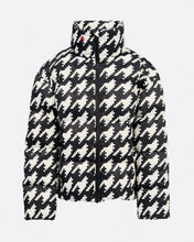 Load image into Gallery viewer, Nuuk Puffer Jacket Jr - Houndstooth - Black/White
