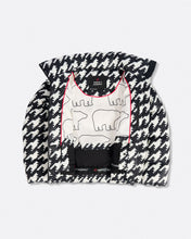 Load image into Gallery viewer, Nuuk Puffer Jacket Jr - Houndstooth - Black/White
