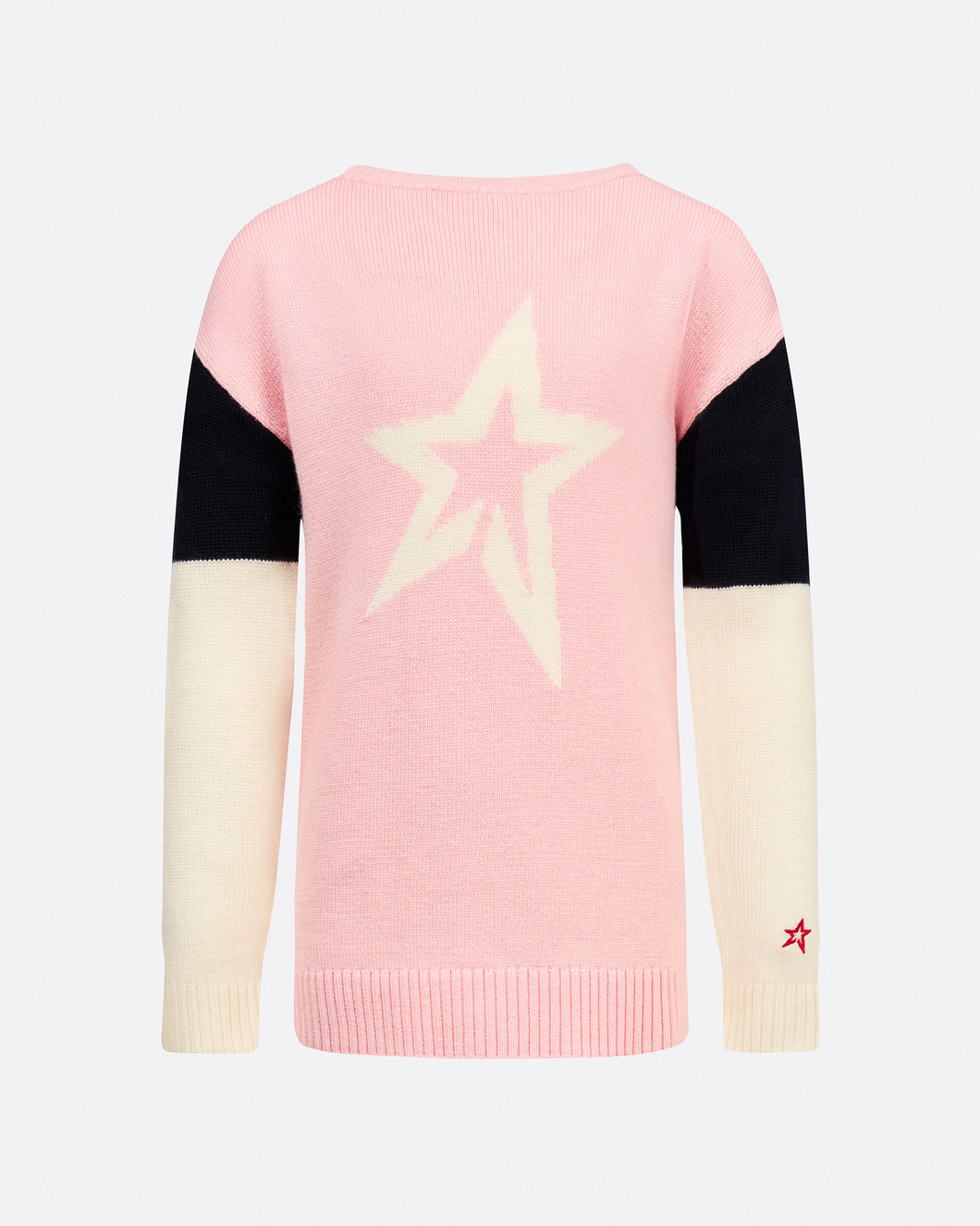 Star Crew Neck Jr - Petal Pink