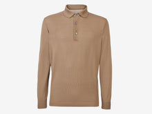 Load image into Gallery viewer, Polo Neck F18 Knitwear - Nut Brown
