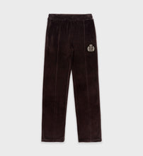 Load image into Gallery viewer, Ny Crest Velour Track Pants  - Chocolate Cream
