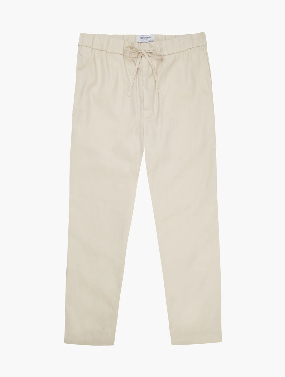 Oscar Slim Fit Drawstring Trouser  - Stone Beige