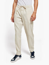 Load image into Gallery viewer, Oscar Slim Fit Drawstring Trouser  - Stone Beige
