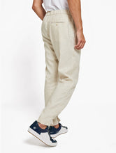 Load image into Gallery viewer, Oscar Slim Fit Drawstring Trouser  - Stone Beige
