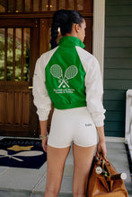 Load image into Gallery viewer, The Billie Nylon Quarter Zip - White Saga
