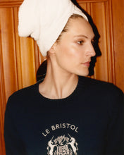 Load image into Gallery viewer, Bristol Sweater  - Navy Cream

