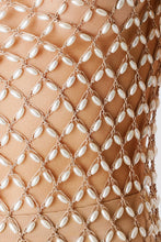 Load image into Gallery viewer, Serene Hand Crochet Mini Skirt  - Bronze
