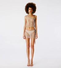 Load image into Gallery viewer, Serene Hand Crochet One Shoulder Top  - Bronze
