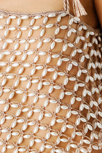 Load image into Gallery viewer, Serene Hand Crochet One Shoulder Top  - Bronze
