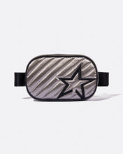 Load image into Gallery viewer, Star Bum Bag - Gunmetal Silver
