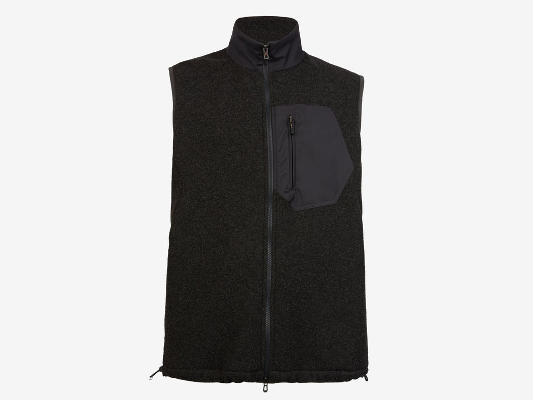 Explorer Vest Knitwear - Graphite Grey