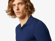 Load image into Gallery viewer, Lasca Jersey Polo  - Navy Blue
