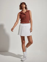 Load image into Gallery viewer, Kalmia Mid Rise Skirt 14.5  - White
