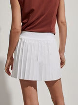 Load image into Gallery viewer, Kalmia Mid Rise Skirt 14.5  - White
