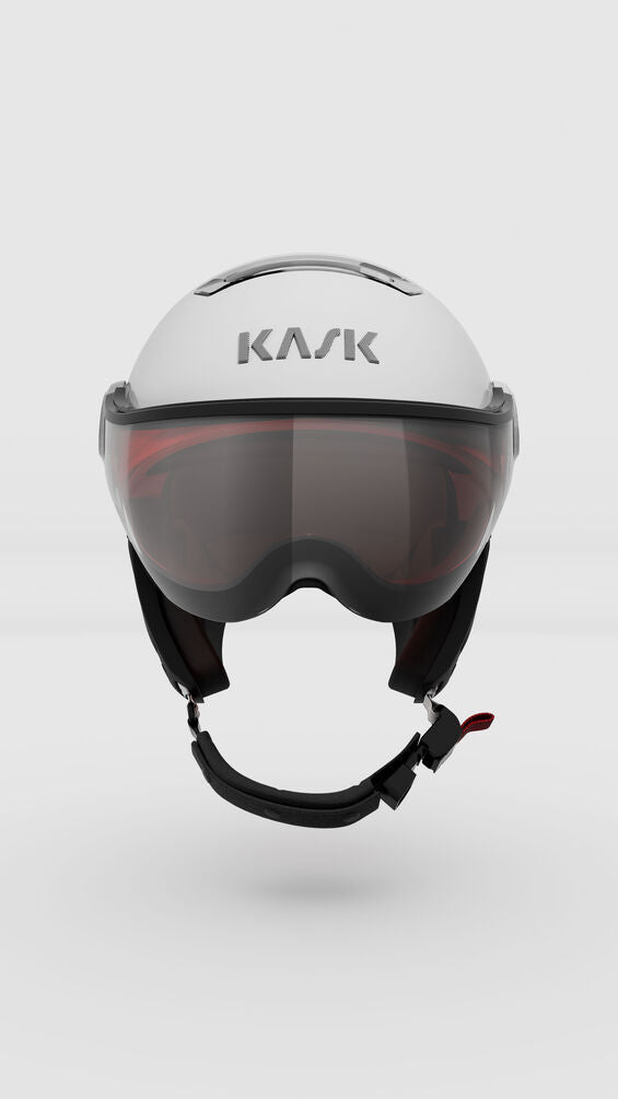 Kask - Chrome Visor - White/Silver