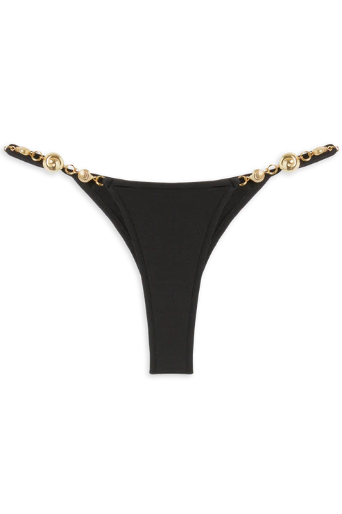 Splash Bottom - Black Lurex
