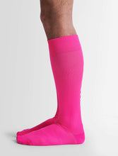 Load image into Gallery viewer, Sock Pop - Fluor pink/flocon
