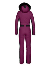 Load image into Gallery viewer, Parry Jumpsuit Real Fur - Cherry
