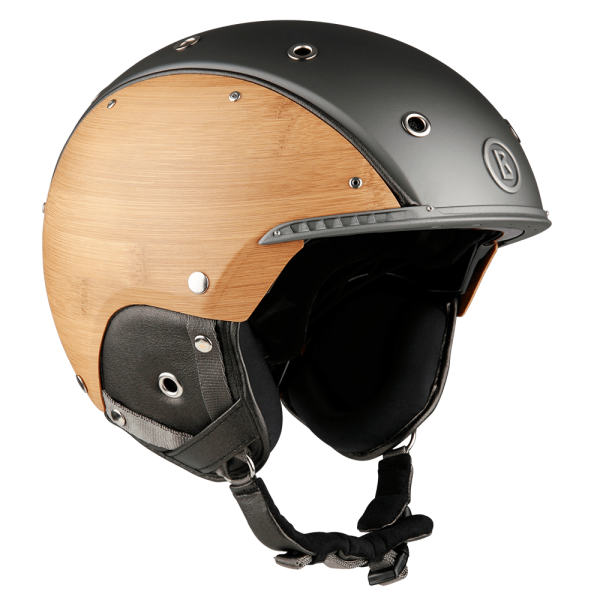 Bogner Bamboo Motorcycle Helmet - Black