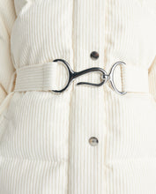 Load image into Gallery viewer, Mammoth Corduroy Belted Jacket - White

