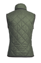 Load image into Gallery viewer, Frauenschuh - TRACY QUILTED VEST - OLIVINE
