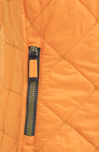 Load image into Gallery viewer, TRACY QUILTED VEST - QL - BRIGHT ORANGE
