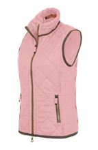 Load image into Gallery viewer, Frauenschuh - TRACY QUILTED VEST - PASTELPINK
