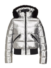 Load image into Gallery viewer, Aura Ski Jacket Real Fox Fur Ladies Woven - SILVER
